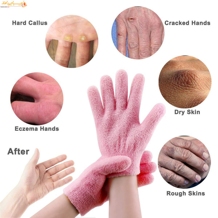 دستکش سیلیکونی جوانساز دست