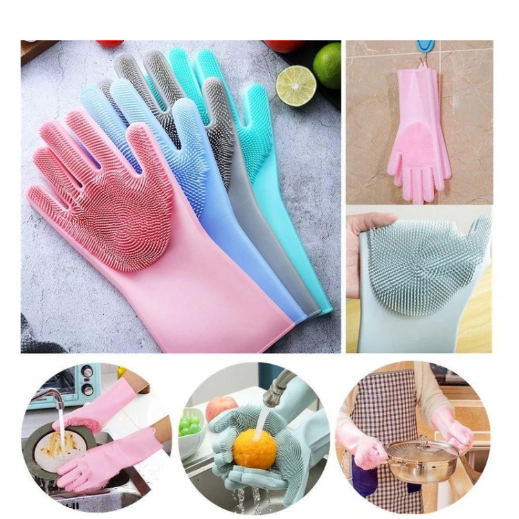 دستکش ظرفشویی اسکاج دار