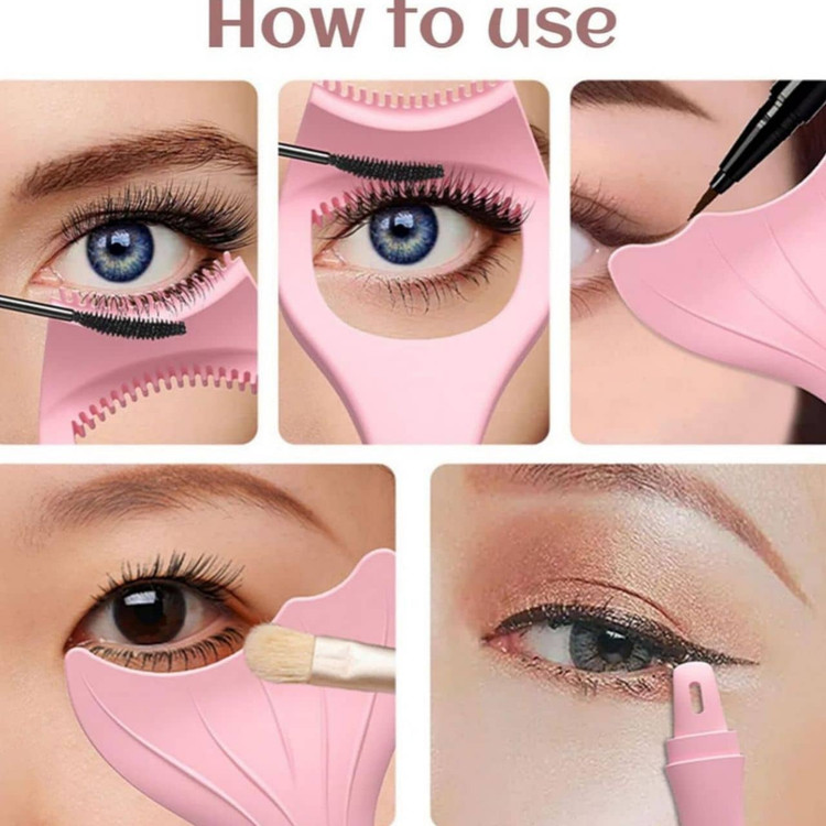 شابلون خط چشم سیلیکونی