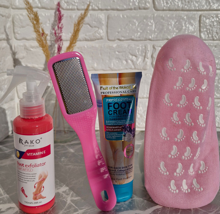 پک تخصصی رفع ترک پا ضمانتی