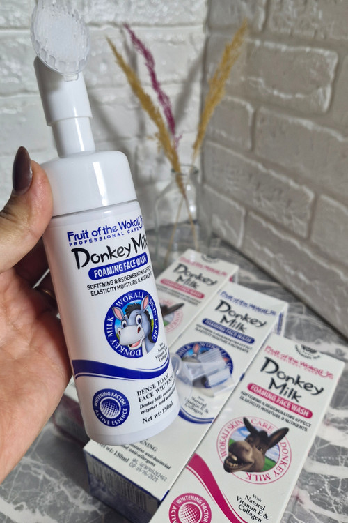 فیس واش شیرالاغ براش دار