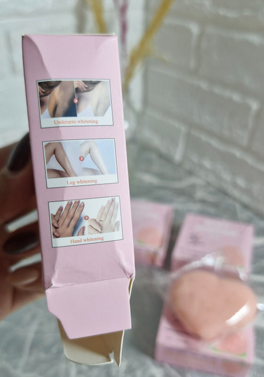 صابون هلویی باسن لایه بردار