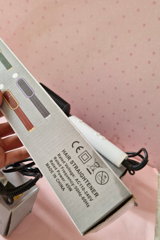 برس حرارتی اتو مو صاف کننده Straight Comb HQT-909B